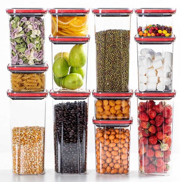pantry storage containers plastic airtight canister kitchen organizer reusable storage jars rangement cuisine cereal box
pantry storage containers plastic airtight canister kitchen organizer reusable storage jars rangement cuisine cereal box