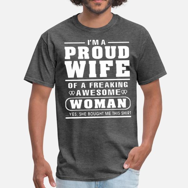 i m a proud wife of a freaking awesome woman yes s t shirt men knitted tee shirt euro size s-3xl male sunlight funny casual spring autumn
i m a proud wife of a freaking awesome woman yes s t shirt men knitted tee shirt euro size s-3xl male sunlight funny casual spring autumn