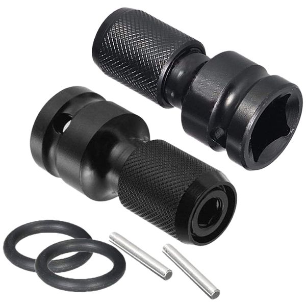 2 pack 1/2 square drive to 1/4 hex shank socket adapter quick release chuck converter for impact ratchet wrench
2 pack 1/2 square drive to 1/4 hex shank socket adapter quick release chuck converter for impact ratchet wrench