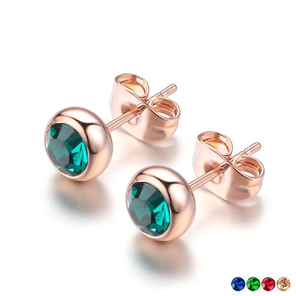 stud simple classic cubic zirconia rose gold color earrings sale round austrian crystal fashion jewelry for women e270m, Golden;silver
stud simple classic cubic zirconia rose gold color earrings sale round austrian crystal fashion jewelry for women e270m, Golden;silver