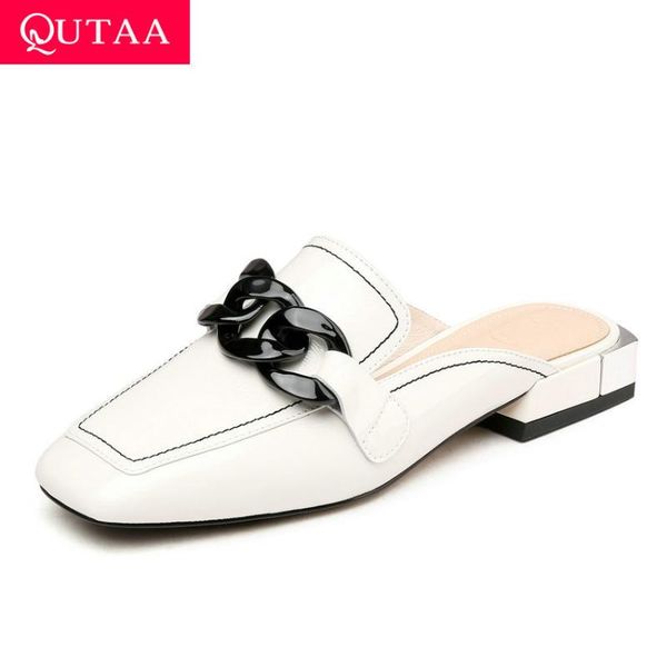 qutaa 2020 square low heel slingback sandals cow leather summer slip on women shoes square toe fashion ladies pumps size 34-42, Black
qutaa 2020 square low heel slingback sandals cow leather summer slip on women shoes square toe fashion ladies pumps size 34-42, Black