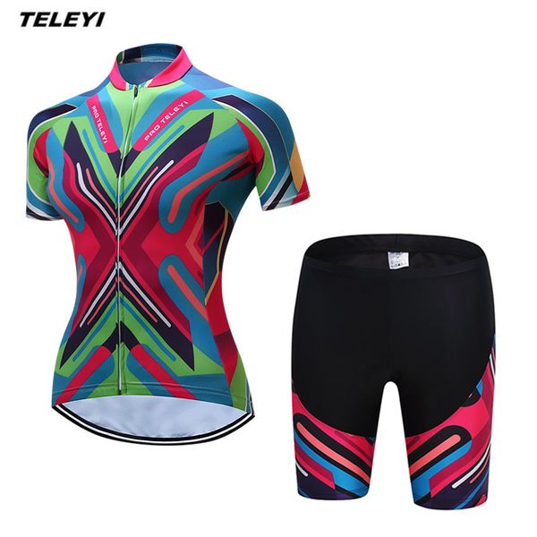 coloful teleyi mtb bike jersey shorts sets ropa ciclismo jersey women cycling clothing girl bicycle bottom padded female, Black;blue
coloful teleyi mtb bike jersey shorts sets ropa ciclismo jersey women cycling clothing girl bicycle bottom padded female, Black;blue