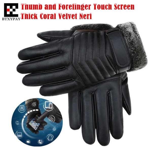 five fingers gloves men winter warm windproof -15 degree resist cold thicken cashmere washable pu leather gloves,2 touch screen, Blue;gray
five fingers gloves men winter warm windproof -15 degree resist cold thicken cashmere washable pu leather gloves,2 touch screen, Blue;gray