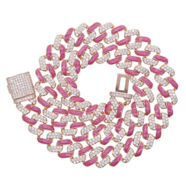 chokers micro pave cz pink enamel cuban link chain choker necklace for women gold color hip hop 15" 16", Golden;silver
chokers micro pave cz pink enamel cuban link chain choker necklace for women gold color hip hop 15" 16", Golden;silver