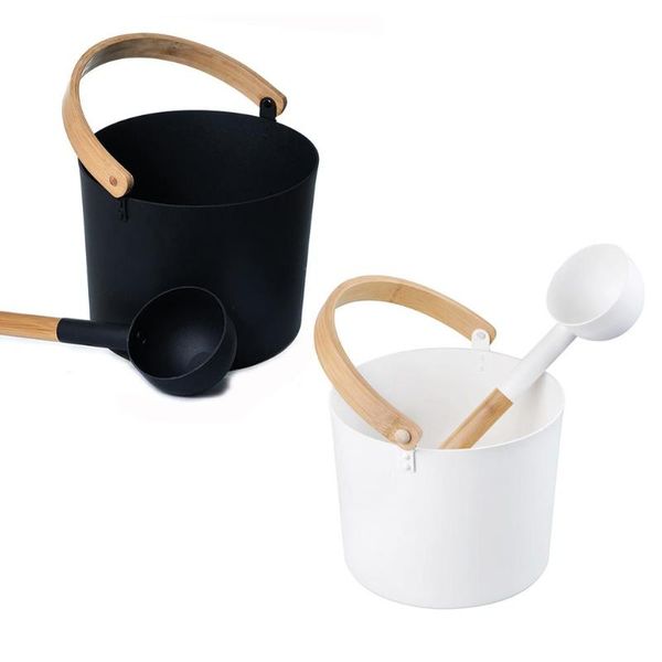 7l luxurious finnish sauna aluminum bucket matching ladle sauna barrel with long handle spoon set wood room vent 4
7l luxurious finnish sauna aluminum bucket matching ladle sauna barrel with long handle spoon set wood room vent 4