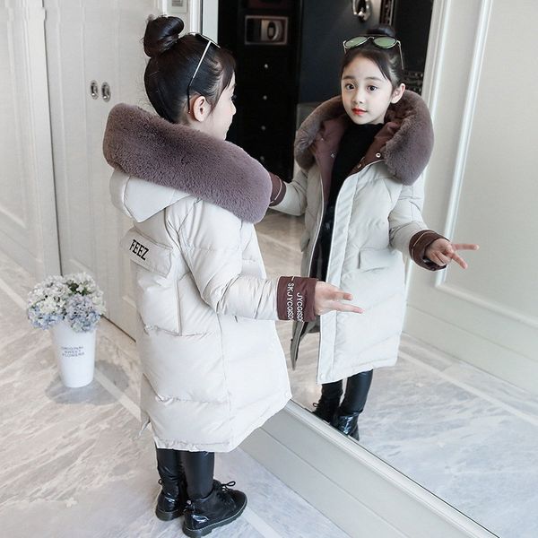 2020 fashion children winter down cotton jacket girl clothing kids clothes warm thick parka fur collar hooded long coats 3-14y, Blue;gray
2020 fashion children winter down cotton jacket girl clothing kids clothes warm thick parka fur collar hooded long coats 3-14y, Blue;gray