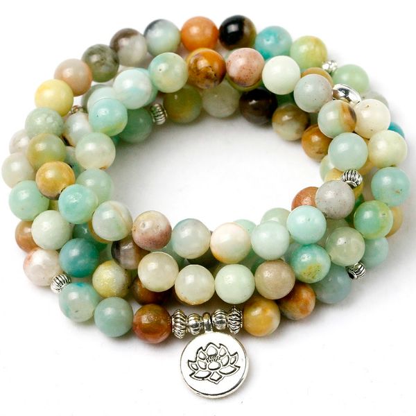 8mm natural stone ite mala bracelet lotus pendant bracelets men women 108 prayer beads necklace yoga healing y200810, Black
8mm natural stone ite mala bracelet lotus pendant bracelets men women 108 prayer beads necklace yoga healing y200810, Black