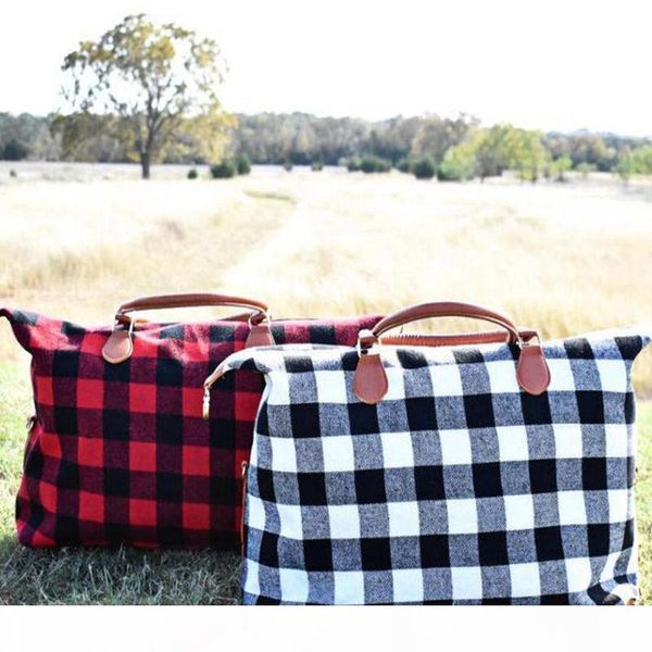 buffalo check сумочка красный черный плед сумки большая емкость путешествия tote с pu ручкой спорт йога тотализаторов хранение родильных сум, Pink;blue 
buffalo check сумочка красный черный плед сумки большая емкость путешествия tote с pu ручкой спорт йога тотализаторов хранение родильных сум, Pink;blue