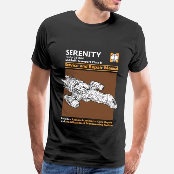 serenity service and repair manual t shirt men custom tee shirt size s-3xl costume loose authentic summer style standard shirt
serenity service and repair manual t shirt men custom tee shirt size s-3xl costume loose authentic summer style standard shirt