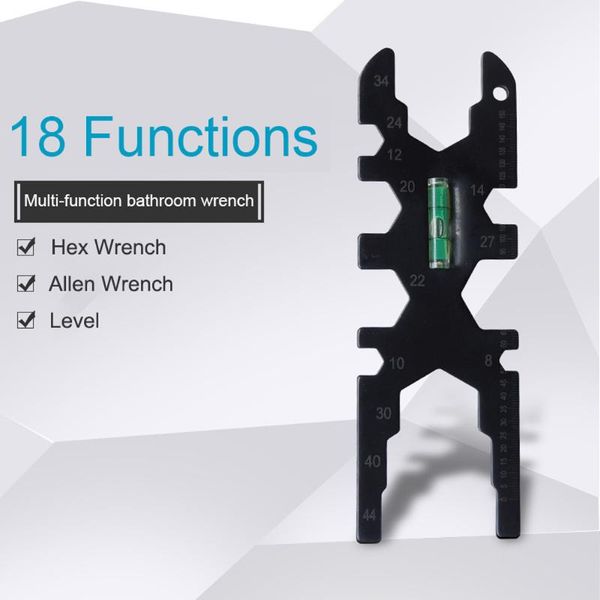 multifunctional bathroom kitchen wrench tool faucet water pipe black household repair tool
multifunctional bathroom kitchen wrench tool faucet water pipe black household repair tool