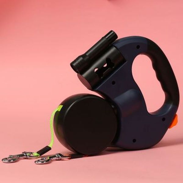 dog collars & leashes dual headed pet automatic retractable dogs traction rope creative double walking leash chain pets supplies
dog collars & leashes dual headed pet automatic retractable dogs traction rope creative double walking leash chain pets supplies