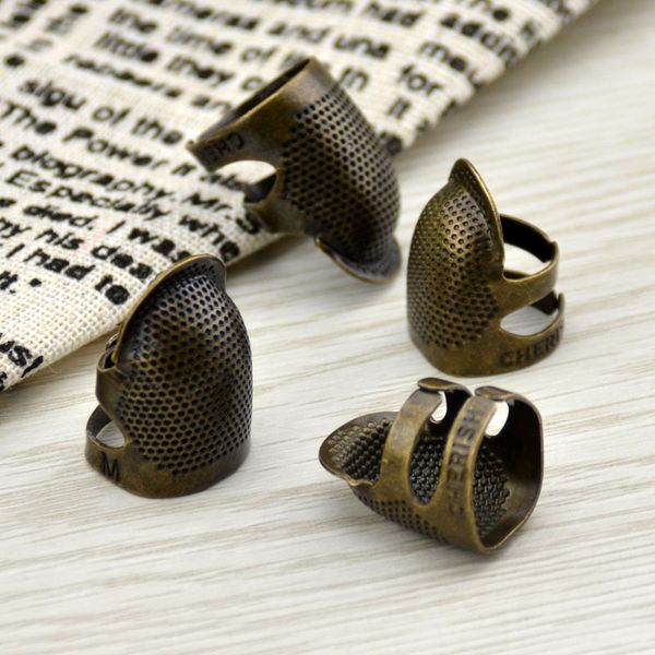 10pcs/lot knitting accessories copper thimble bronze adjustable thimble ring hand-slip embroidery resistance retro needle holder, Black
10pcs/lot knitting accessories copper thimble bronze adjustable thimble ring hand-slip embroidery resistance retro needle holder, Black