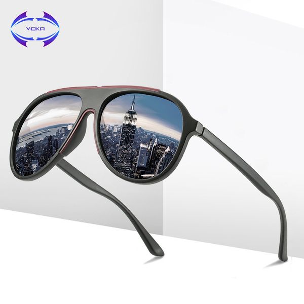 vcka brand design pilot sunglasses men polarized 2020 driving fashion tr90 frame fishing women glasses male zonnebril heren uv40, White;black
vcka brand design pilot sunglasses men polarized 2020 driving fashion tr90 frame fishing women glasses male zonnebril heren uv40, White;black