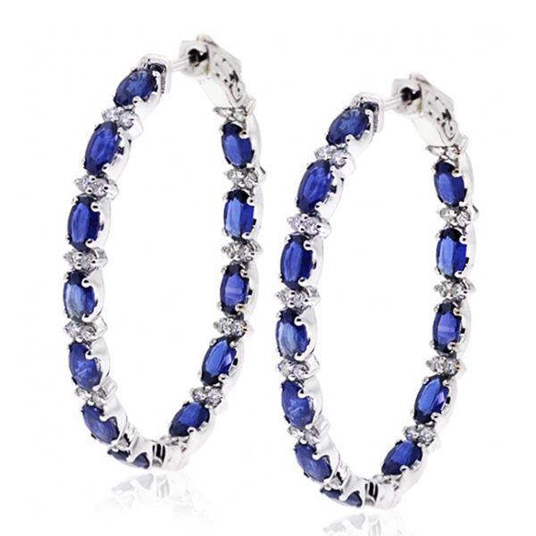 huitan luxury blue zircon hoop earrings for women delicate daily wearable accessories dance party female earring fashion jewelry, Golden;silver
huitan luxury blue zircon hoop earrings for women delicate daily wearable accessories dance party female earring fashion jewelry, Golden;silver