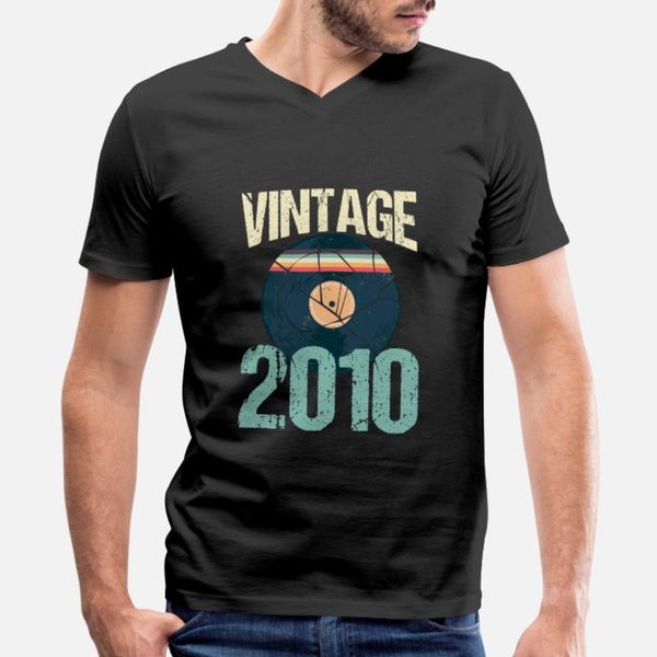 retro vintage 2010 10 th birthday record vinyl t shirt men printing short sleeve s-xxxl leisure fitness new style spring letter shirt
retro vintage 2010 10 th birthday record vinyl t shirt men printing short sleeve s-xxxl leisure fitness new style spring letter shirt
