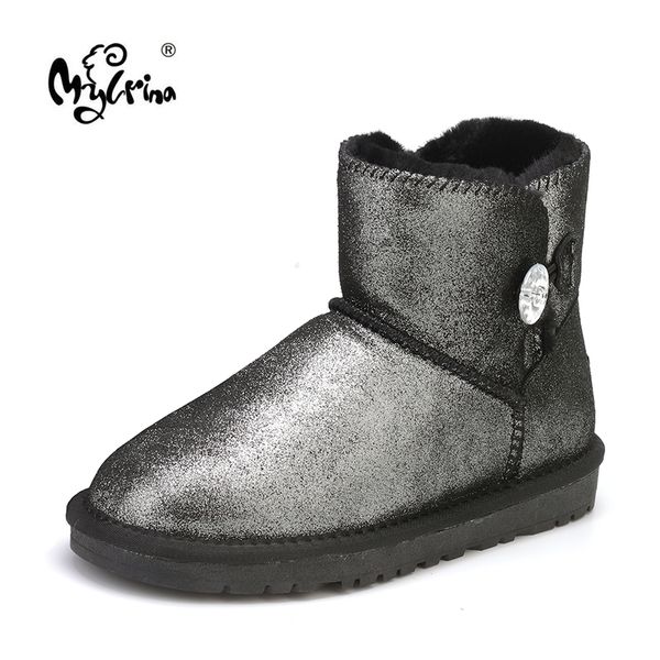 wholesale/retail 2020 classic waterproof genuine cowhide leather snow boots warm ankle shoes for women ing, Black
wholesale/retail 2020 classic waterproof genuine cowhide leather snow boots warm ankle shoes for women ing, Black