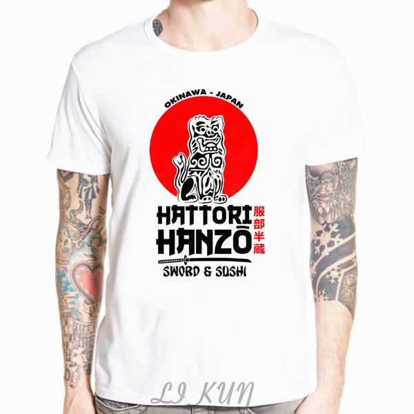 hanzo t shirt hattori hanzo t-shirt funny men tee shirt graphic short sleeves big fashion tshirt kids t-shirt