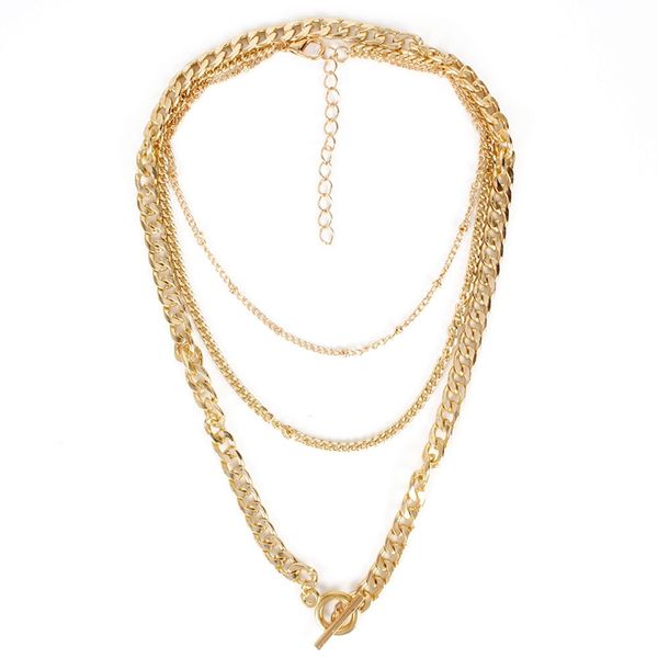 duftgold новых многослойных цепей геометрического ожерелье панк choker ожерелье золото темперамент для женщин партии ювелирных изделий schmu, Silver
duftgold новых многослойных цепей геометрического ожерелье панк choker ожерелье золото темперамент для женщин партии ювелирных изделий schmu, Silver