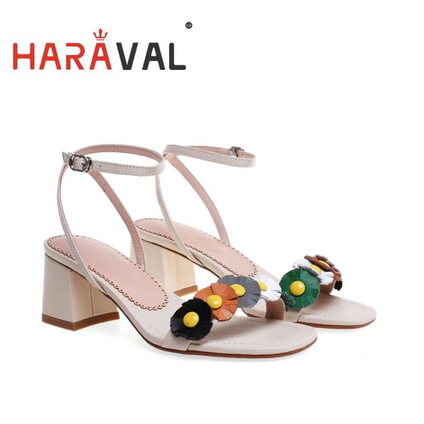 haraval women sandals shoes white yellow genuine leather fashion shoes women dress buckle strap high heels sandals b37, Black
haraval women sandals shoes white yellow genuine leather fashion shoes women dress buckle strap high heels sandals b37, Black