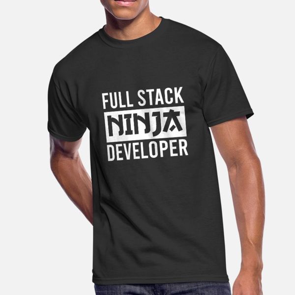 full stack ninja developer shirt t shirt men printed 100% cotton o-neck pattern famous new style summer novelty shirt
full stack ninja developer shirt t shirt men printed 100% cotton o-neck pattern famous new style summer novelty shirt