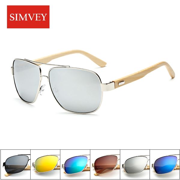 simvey classic retro pilot wooden bamboo sunglasses brand designer men women driving sun glasses uv400 goggle, White;black
simvey classic retro pilot wooden bamboo sunglasses brand designer men women driving sun glasses uv400 goggle, White;black