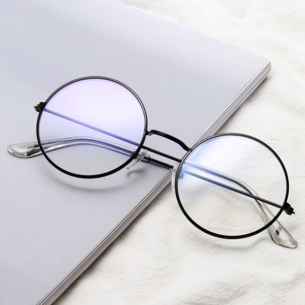 retro round frame glasses frame comfortable and light glasses small fresh fashion colorful flat mirror, White;black
retro round frame glasses frame comfortable and light glasses small fresh fashion colorful flat mirror, White;black