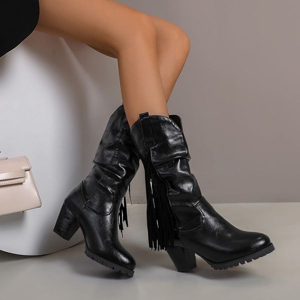 2020 new retro women boots lace up cross straps lace up mid calf high boots round toe platform winter ladies shoes size 48, Black
2020 new retro women boots lace up cross straps lace up mid calf high boots round toe platform winter ladies shoes size 48, Black