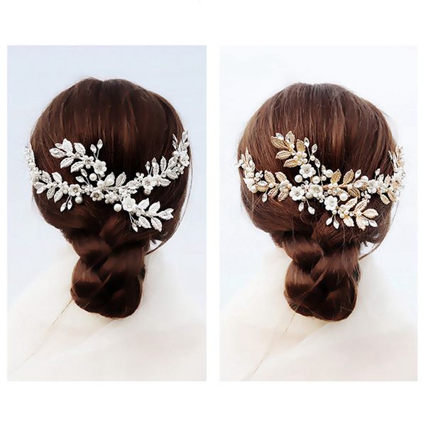 flower hair comb wedding hair accessories rhinestone headband bridal tiara headband pins wedding jewelry, Golden;silver
flower hair comb wedding hair accessories rhinestone headband bridal tiara headband pins wedding jewelry, Golden;silver