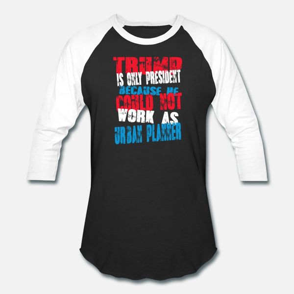 urban planner trump t shirt men personalized tee shirt crew neck crazy comical summer pattern shirt