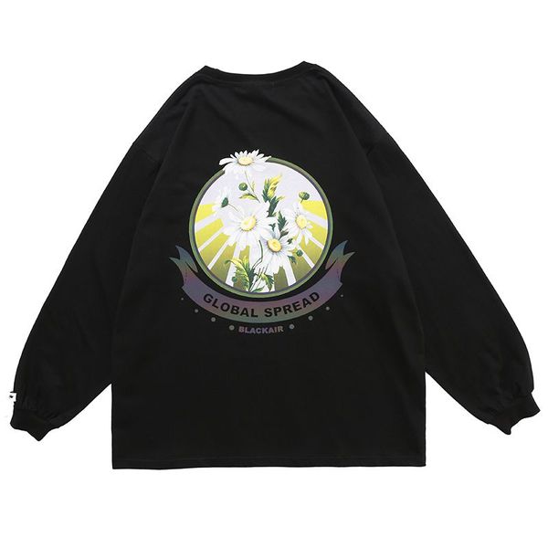 rainbow printing daisy flower t shirt long sleeve men women pullover slim fit printed punk style tshirt autumn, Black
rainbow printing daisy flower t shirt long sleeve men women pullover slim fit printed punk style tshirt autumn, Black