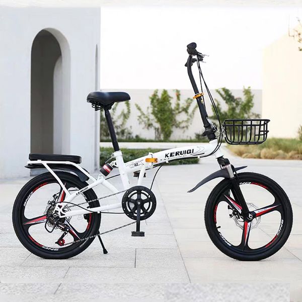 folding bike 20 inch variable speed grid disc brake male and female ultra-light students carry small bicycles
folding bike 20 inch variable speed grid disc brake male and female ultra-light students carry small bicycles