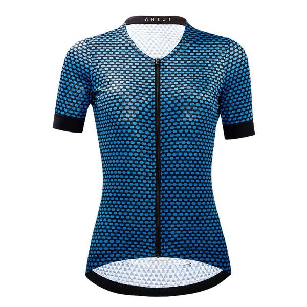 cheji 2020 new cycling clothes short-sleeved for women's summer road cars are slim, sweaty and breathable, Black;red
cheji 2020 new cycling clothes short-sleeved for women's summer road cars are slim, sweaty and breathable, Black;red