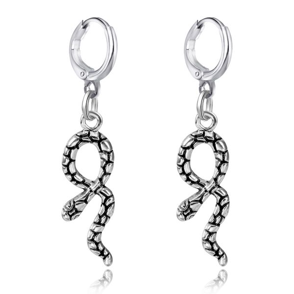 hoop & huggie 1pair ethnic snake earrings small earring for women oorbellen vintage jewelry cute animal pendientes e0268, Golden;silver
hoop & huggie 1pair ethnic snake earrings small earring for women oorbellen vintage jewelry cute animal pendientes e0268, Golden;silver