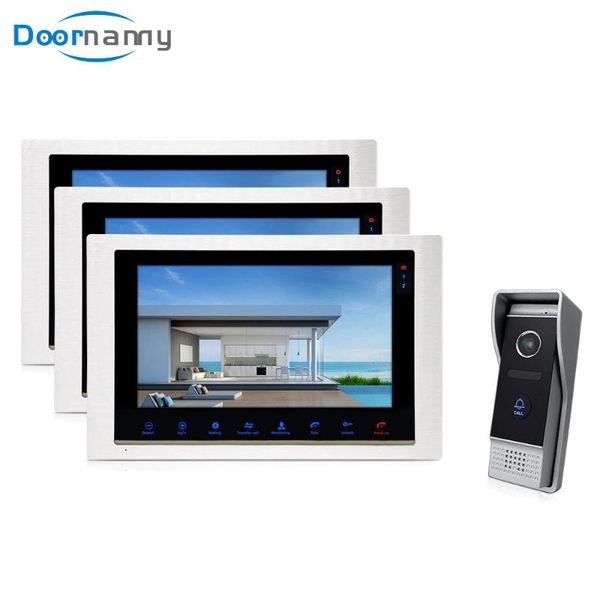 doornanny video intercom 10" big screen for apartment home video doorbell outdoor 1calling panel doorbell to 3 monitors camera
doornanny video intercom 10" big screen for apartment home video doorbell outdoor 1calling panel doorbell to 3 monitors camera