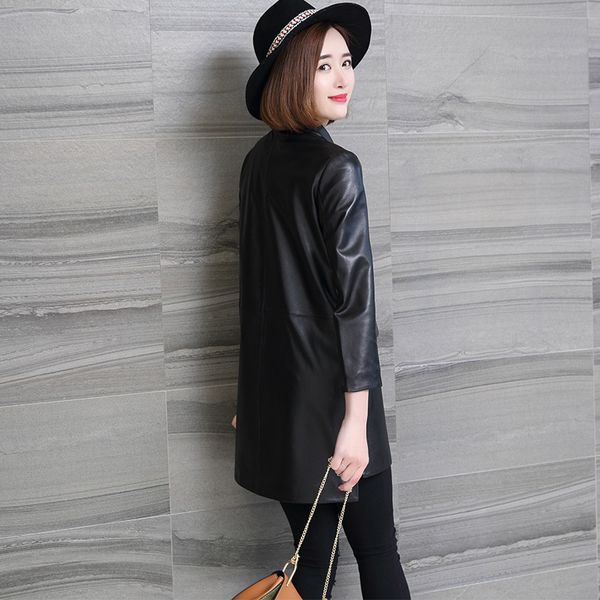 jacket women clothes real 2020 spring autumn female sheepskin coats genuine leather jackets slim fit 947 kj4491, Black
jacket women clothes real 2020 spring autumn female sheepskin coats genuine leather jackets slim fit 947 kj4491, Black