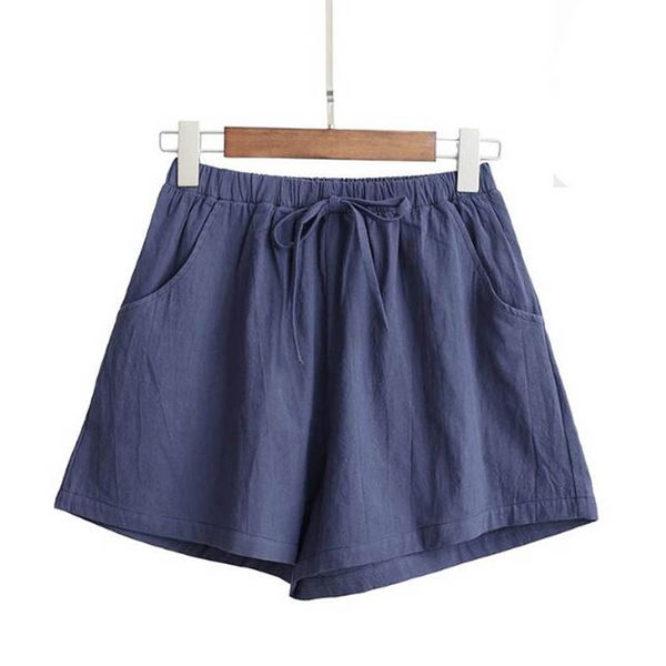 summer shorts women cotton linen shorts trousers feminino women's high elastic wasit home loose casual with pocket, White;black
summer shorts women cotton linen shorts trousers feminino women's high elastic wasit home loose casual with pocket, White;black