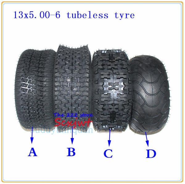 1 pcs 13x5.00-6 inch vacuum tires tubeless tyres for atv quad bike gokart scooter mini buggy mower snow plow motorcycles part
1 pcs 13x5.00-6 inch vacuum tires tubeless tyres for atv quad bike gokart scooter mini buggy mower snow plow motorcycles part