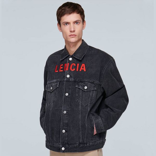 20fw front letter embroidery denim jacket long sleeve shirt coat white jackets fashion men women couple street casual hfhljk123, Black;brown
20fw front letter embroidery denim jacket long sleeve shirt coat white jackets fashion men women couple street casual hfhljk123, Black;brown