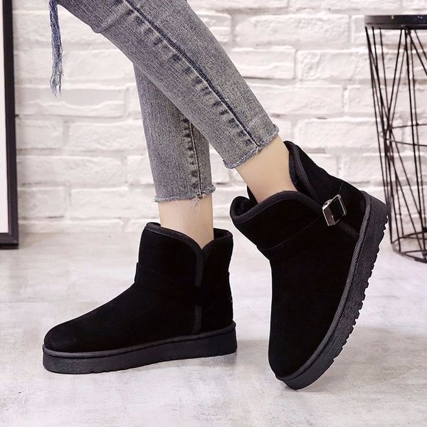 2020 new winter women's snow boots new pu low with thick bottom increased warm cotton boots short with wild shoes b21-06, Black
2020 new winter women's snow boots new pu low with thick bottom increased warm cotton boots short with wild shoes b21-06, Black