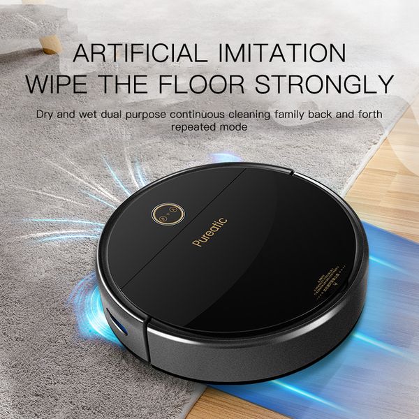 Pureatic V8C Smart Robot Vacuum Cleaner Sweep Upgrade Navigation Planned Cleaning Dustbin Mobile Control for people
Pureatic V8C Smart Robot Vacuum Cleaner Sweep Upgrade Navigation Planned Cleaning Dustbin Mobile Control for people