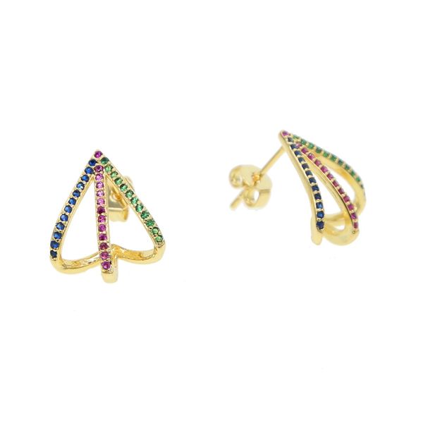 new lovely fashion heart shaped stud earrings rainbow white cz statement jewelry for women brincos chic party girlfriend gifts, Golden;silver
new lovely fashion heart shaped stud earrings rainbow white cz statement jewelry for women brincos chic party girlfriend gifts, Golden;silver