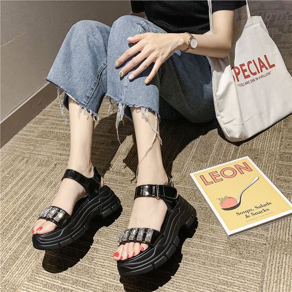 crystal fashion rubber flat sandals women roman shoes pu peep toe beach sandalen women shoes summer platform sandals flats, Black
crystal fashion rubber flat sandals women roman shoes pu peep toe beach sandalen women shoes summer platform sandals flats, Black