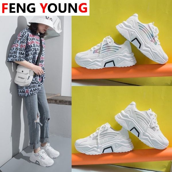 woman fashion sneakers platform chunky mesh casual shoes designers basket female lace up breathable vulcanized shoes women 2020, Black
woman fashion sneakers platform chunky mesh casual shoes designers basket female lace up breathable vulcanized shoes women 2020, Black