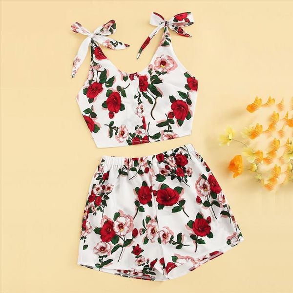 feitong 2pcs fashion women casual suit floral print knot crop vest shorts set summer beach mujer femme two piece set 916, Gray
feitong 2pcs fashion women casual suit floral print knot crop vest shorts set summer beach mujer femme two piece set 916, Gray