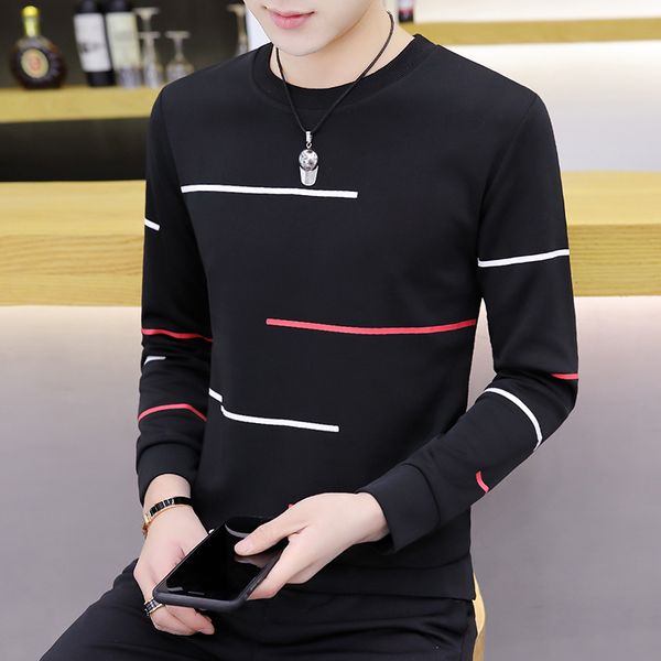 men's long sleeve t-shirt men's wear trend suit guard bottom shirt spring clothing kg-138, White;black
men's long sleeve t-shirt men's wear trend suit guard bottom shirt spring clothing kg-138, White;black