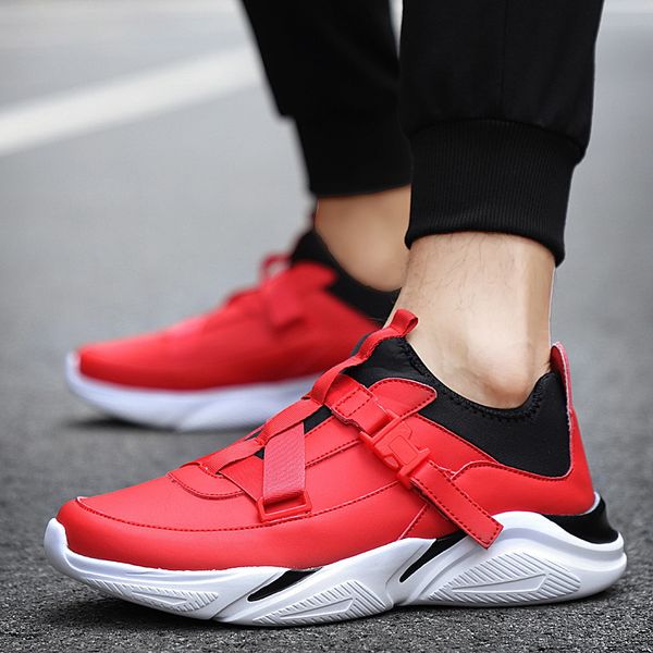 autumn running shoes for men pu leather sneakers mens breathable light waterproof outdoor jogging walking sport shoes, Black;brown
autumn running shoes for men pu leather sneakers mens breathable light waterproof outdoor jogging walking sport shoes, Black;brown