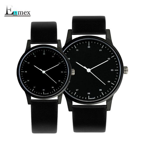 2020gift enmex cool couple watch wristwatch brief simple stylish genuine leather band casual quartz fashion lover's watch, Slivery;brown
2020gift enmex cool couple watch wristwatch brief simple stylish genuine leather band casual quartz fashion lover's watch, Slivery;brown