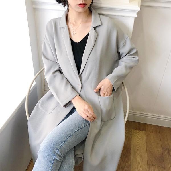 women's trench coats 202 temperament lapel knee length windbreaker autumn korean l coat, Tan;black
women's trench coats 202 temperament lapel knee length windbreaker autumn korean l coat, Tan;black