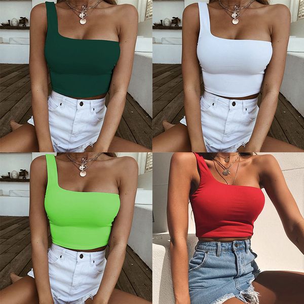 women beach crop vest one shoulder bikini ladies bathing suits swimsuits summer fashion swim swimwear 6 colors 050605
women beach crop vest one shoulder bikini ladies bathing suits swimsuits summer fashion swim swimwear 6 colors 050605