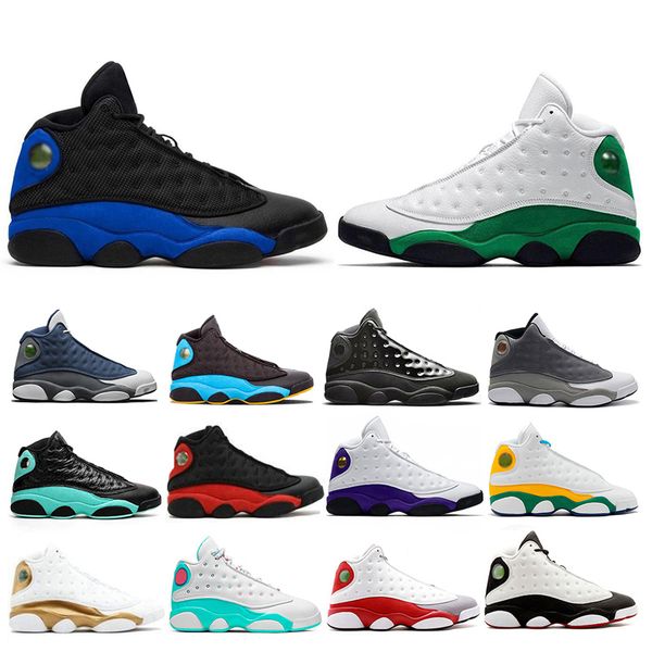 hyper royal playground 13 flint men basketball shoes bred chicago island lucky green 13s dmp women mens trainers sports sneakers